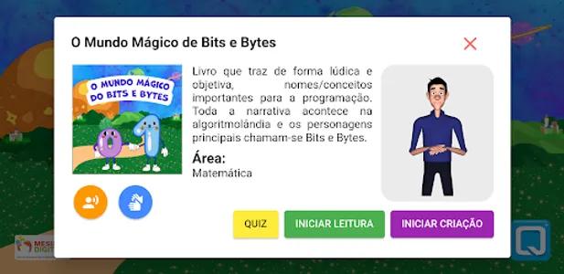 O mundo mágico de Bits e Bytes screenshot 1