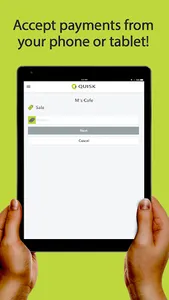 Quisk mPOS screenshot 1