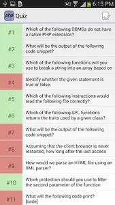 PHP ZCE Practice Exam screenshot 4