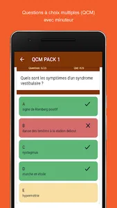 QCM ORL screenshot 4