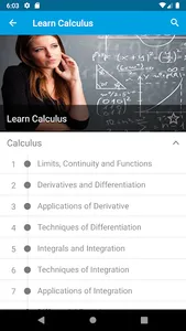 Learn Calculus screenshot 1