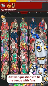 QuizTix: BBC Comedy Genius screenshot 2