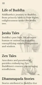 Buddhist Stories and Parables screenshot 0