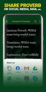 Jamaican Proverbs - Daily screenshot 5