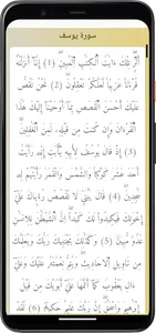 سورة يوسف بصوت ناصر القطامي screenshot 4