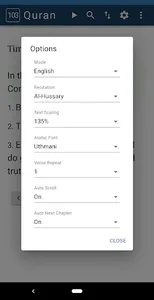 Quran in English and Arabic -  screenshot 6