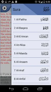 Quran Explorer screenshot 7