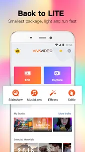 VivaVideo Lite:Slideshow Maker screenshot 0