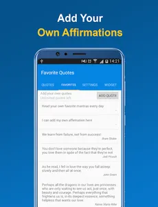 Quote Widget - Positive Affirm screenshot 15