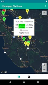 Hydrogen Stations USA screenshot 1