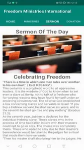 Freedom Ministries Internation screenshot 3