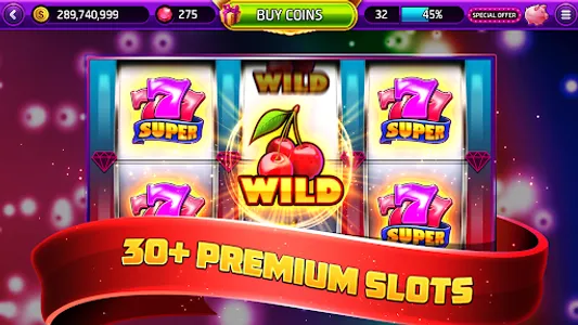 Slots Fortune 777 Vegas Casino screenshot 1