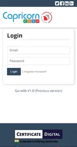 DSC Ra Login screenshot 5