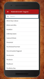 Rabindranath Tagore Poems in E screenshot 1