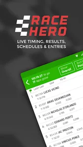 RaceHero Live Timing & Results screenshot 0
