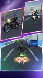 Racing Moto 3D screenshot 1