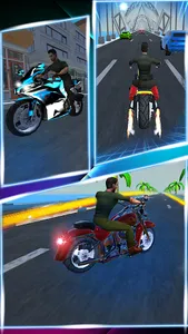 Racing Moto 3D screenshot 2