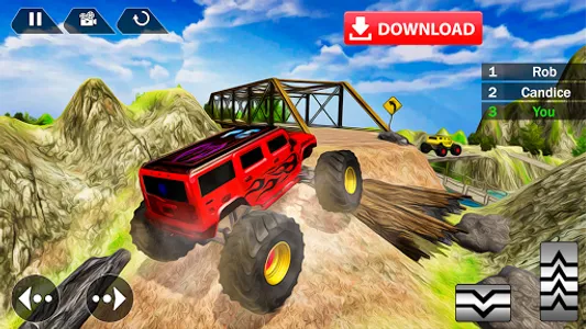 4x4 Monster Truck Racing Games screenshot 13