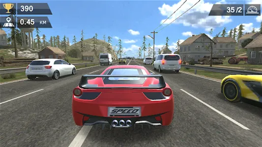 Racing Traffic Car Speed screenshot 20