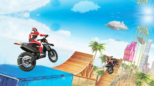 Bike Stunt 3D Bike Racing Game screenshot 1