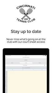 Cincinnati Tennis Club screenshot 5