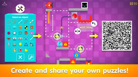 Heart Box: physics puzzle game screenshot 15