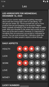 Advanced Horoscope + Wear screenshot 7