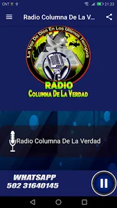 Radio Columna De La Verdad screenshot 1