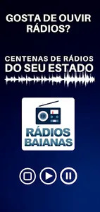 Rádios Baianas - AM, FM e Web screenshot 0