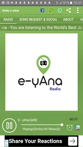 E-yana Radio: Electric vehicle screenshot 1