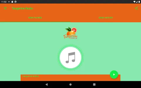 Tangerine Radio screenshot 2