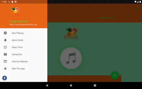 Tangerine Radio screenshot 3