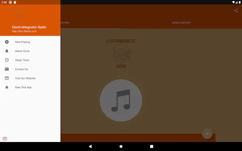 ElectroMagnetic-Radio.com screenshot 5