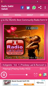Radio Sakhi Saheli- No. 1 Wome screenshot 9