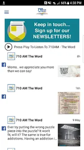 710AM 105.7FM The Word screenshot 0