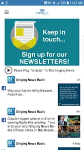 Singing News Radio screenshot 0