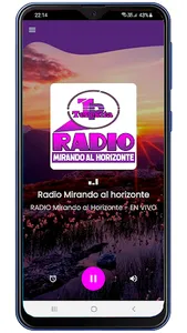 Radio Mirando al horizonte screenshot 1