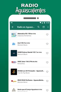 Radios de Aguascalientes screenshot 0