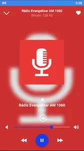 rádio evangelizar am 1060 screenshot 2