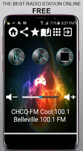 CHCQ-FM Cool 100.1 Belleville screenshot 0