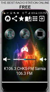 K106.3 CHKS-FM Sarnia 106.3 FM screenshot 0