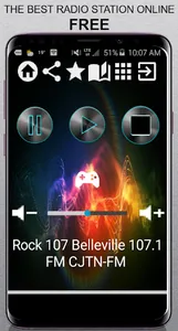 Rock 107 Belleville 107.1 FM C screenshot 0