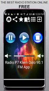 NO Radio P7 Klem Oslo 90.1 FM screenshot 0