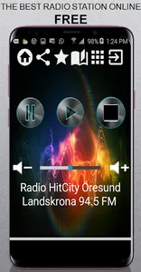 SV Radio HitCity Öresund Lands screenshot 0