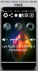 Life Radio CJFY-FM 96.5 FM Mir screenshot 0