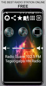 Radio Suave 102.5 FM Tegucigal screenshot 0