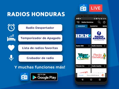 Radios Honduras FM & AM Emisor screenshot 0