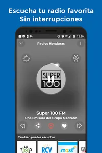 Radios Honduras FM & AM Emisor screenshot 1