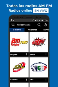 Radios Panamá FM & AM Emisoras screenshot 3