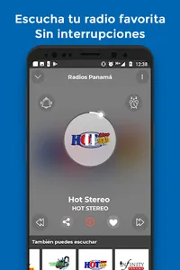 Radios Panamá FM & AM Emisoras screenshot 4
